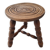 Vintage tripod stool