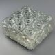 Limburg glass and metal ceiling light, Germany 1960