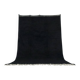 Black Berber wool rug 200cmx300cm
