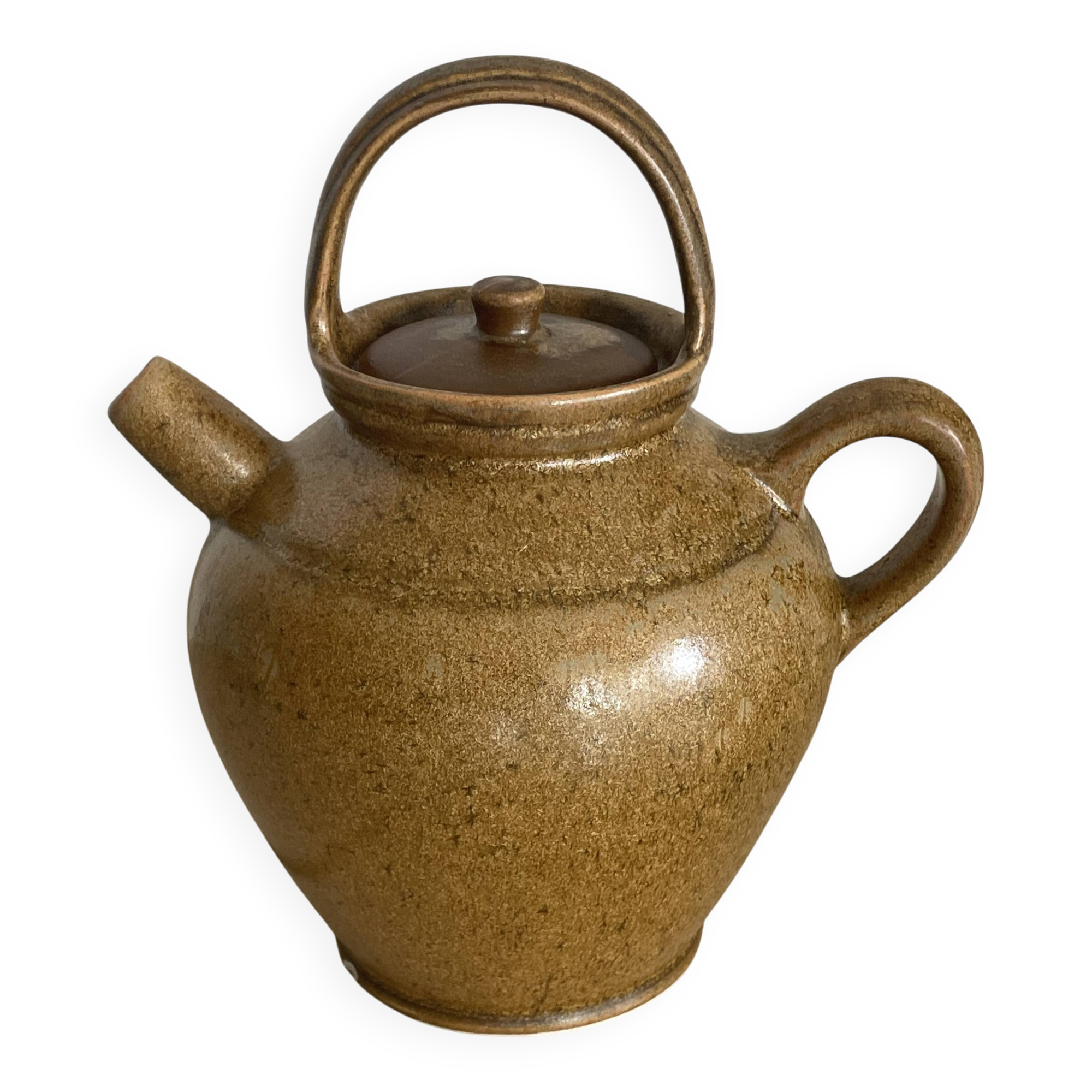 Digoin stoneware jar