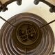 Vintage rattan lamp, 60s design