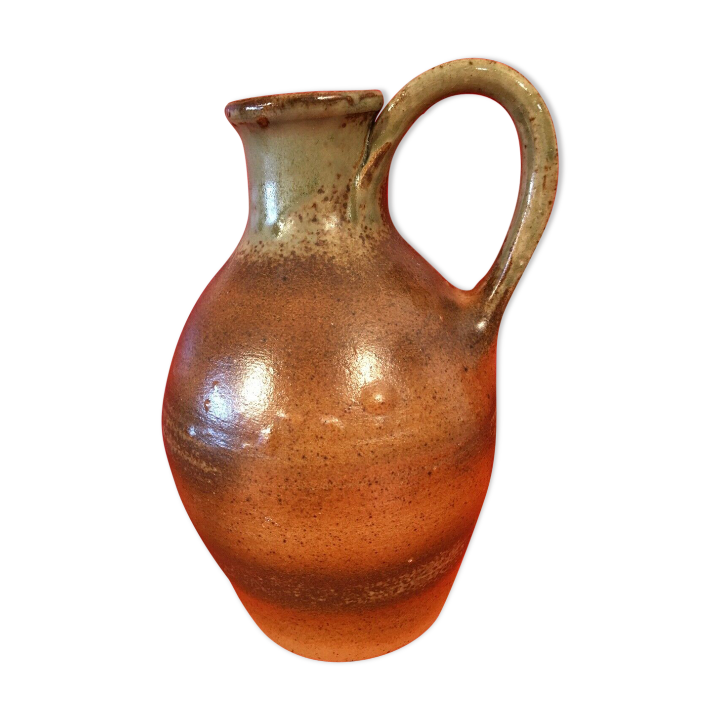 Fontgombault pottery jug pitcher