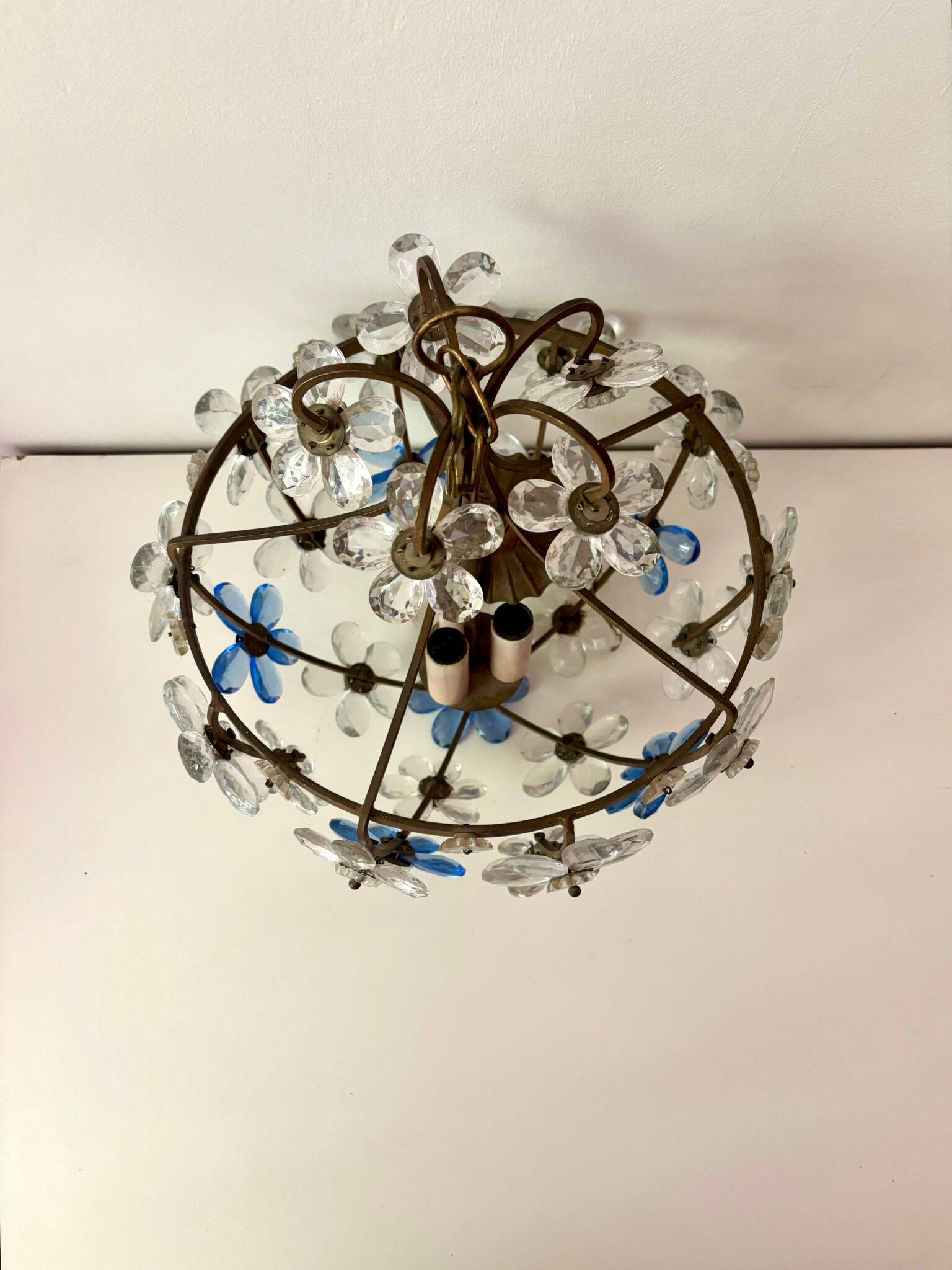 Italian Murano glass lamp from the 20th century.