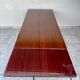 Mahogany dining table with extension cords