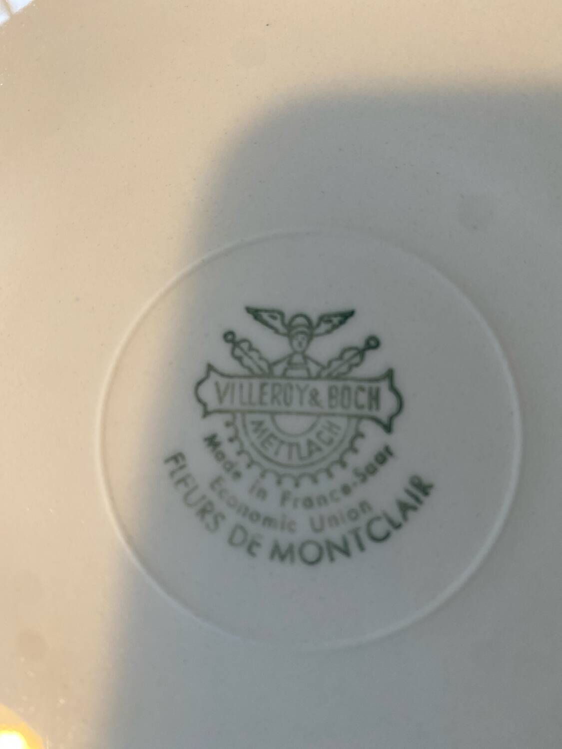 Large Villeroy & Boch platter, Montclair Flowers pattern