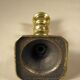 Brass candle holder 15 cm from the 70s