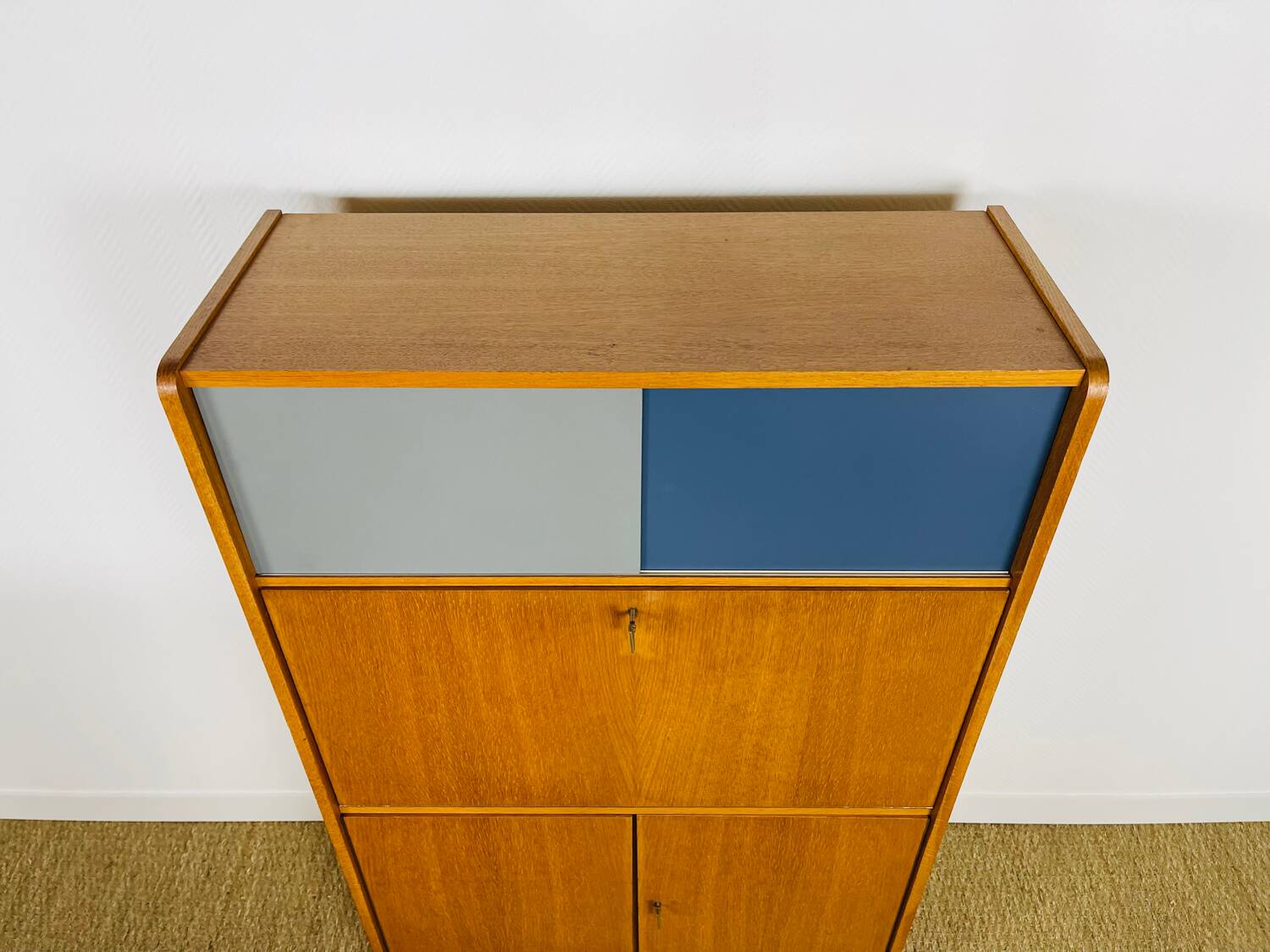 Vintage teak secretary