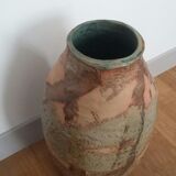 Large multicolored ceramic vase