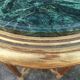 Louis XVI style harness in gilded wood and marble