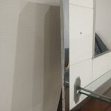 Mirror shelf bathroom 1960s 60x40cm