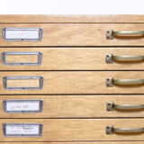 chest of drawers from eyeglasses shop, Germany, vintage, around 1960