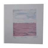 Matthieu Perramant: En route, original signed engraving