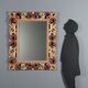 Miroir baroque en bois doré
