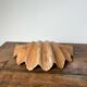Wooden holy water font