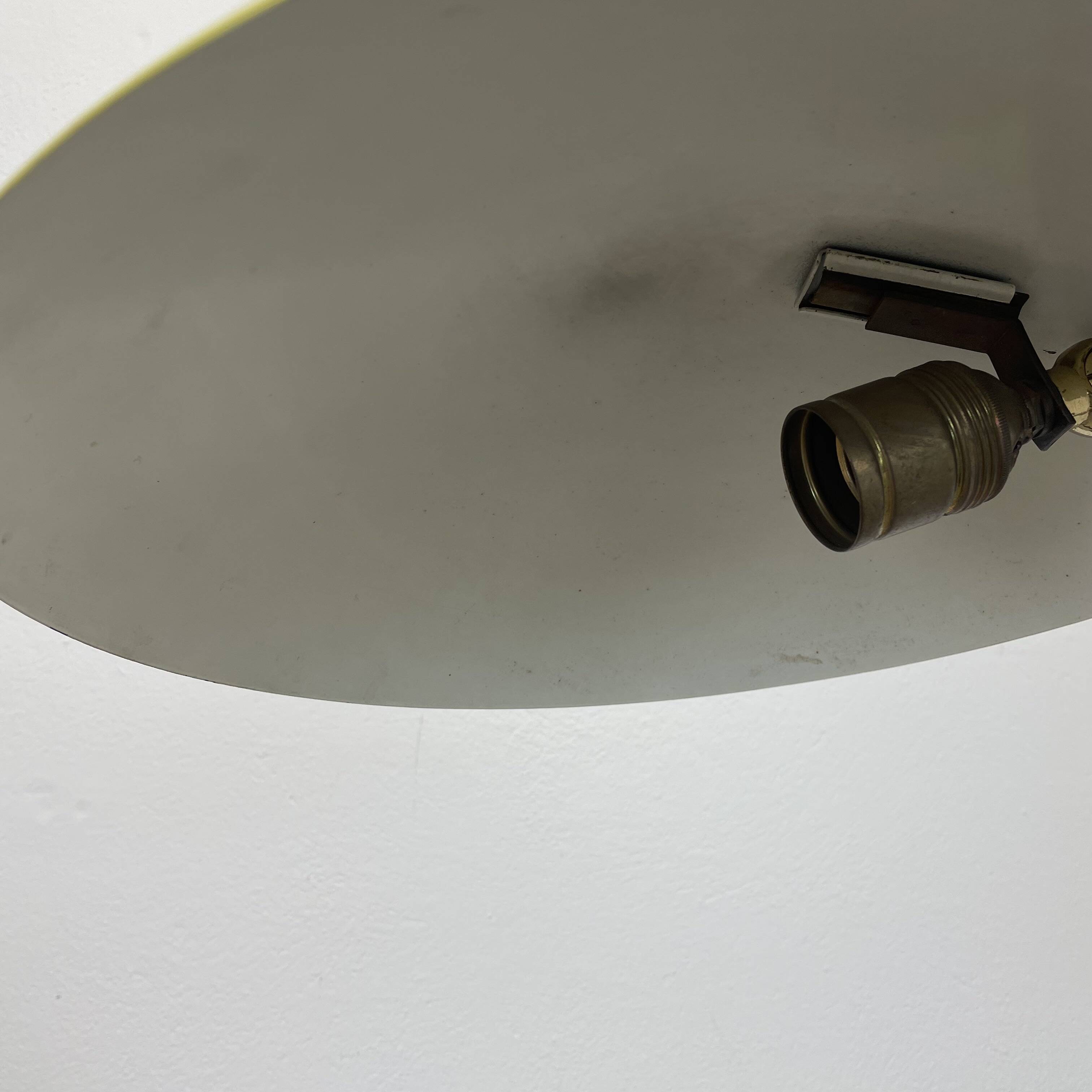 Original Modernist Yellow Metal Table Lamp by Cosack Leuchten, Germany 1960s