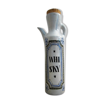 Capron Vallauris 1960 whiskey bottle