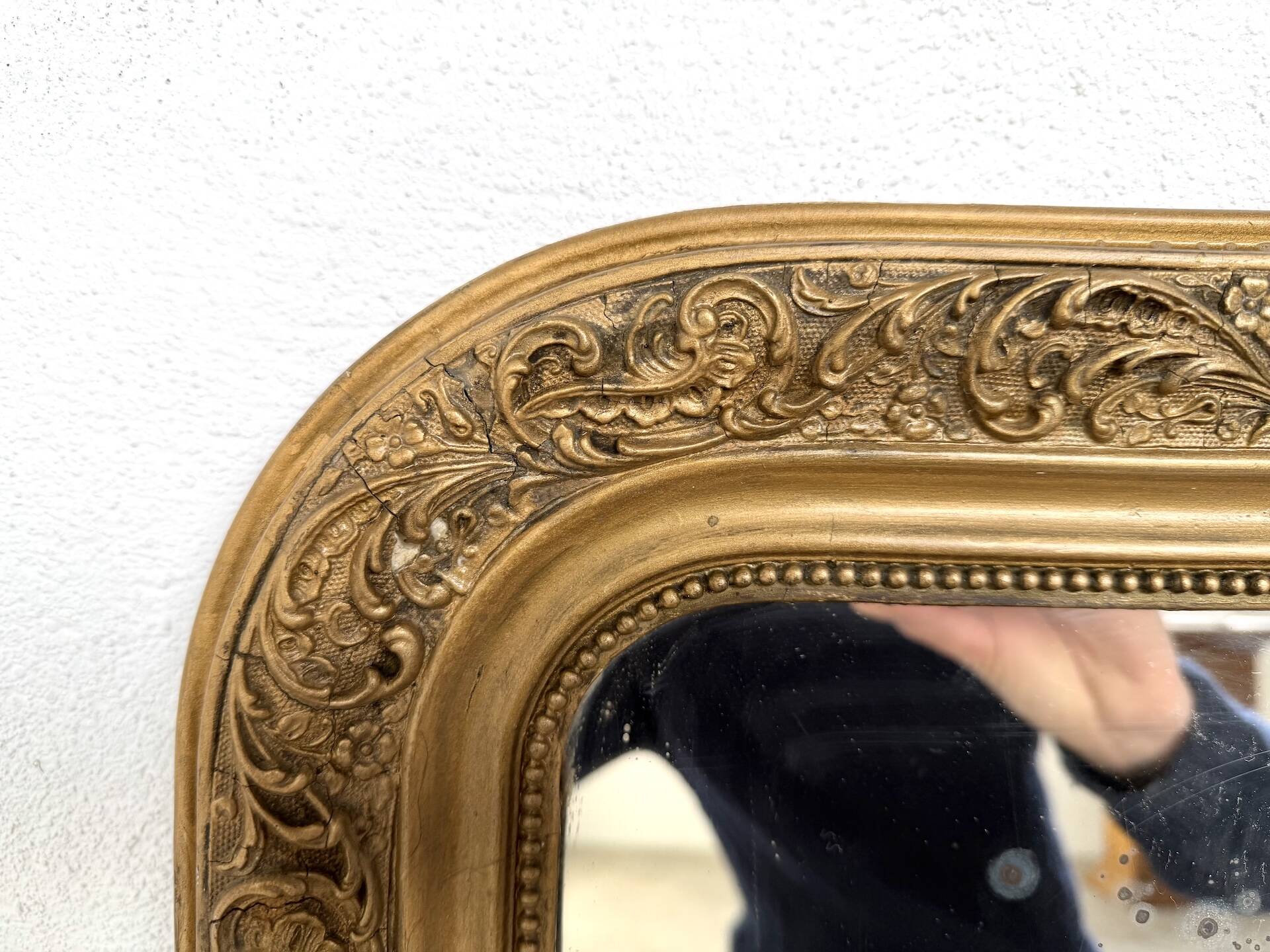 Antique mercury mirror, 19th century