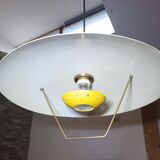 Hanging lamp with counterweight Italy 1950s