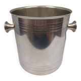 Christofle modèle vibration - seau à champagne Luc Lanel métal argenté tbe