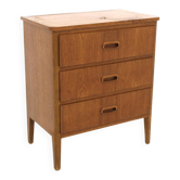 Commode scandinave en teck, Suède, 1960
