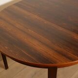 Vintage round dining table | extendable | Rosewood