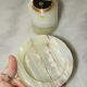 Table ornament in onyx and ashtray - Vintage