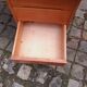 Bureau en chêne vintage année 70 Roumanie.