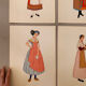 Lithographie costumes nationaux - Champagne
