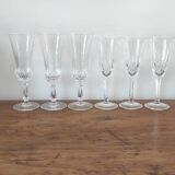 Val Saint Lambert Crystal Water Glass Set