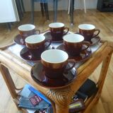 Villeroy & Boch coffee set with milk jug, bistro model, 1960s