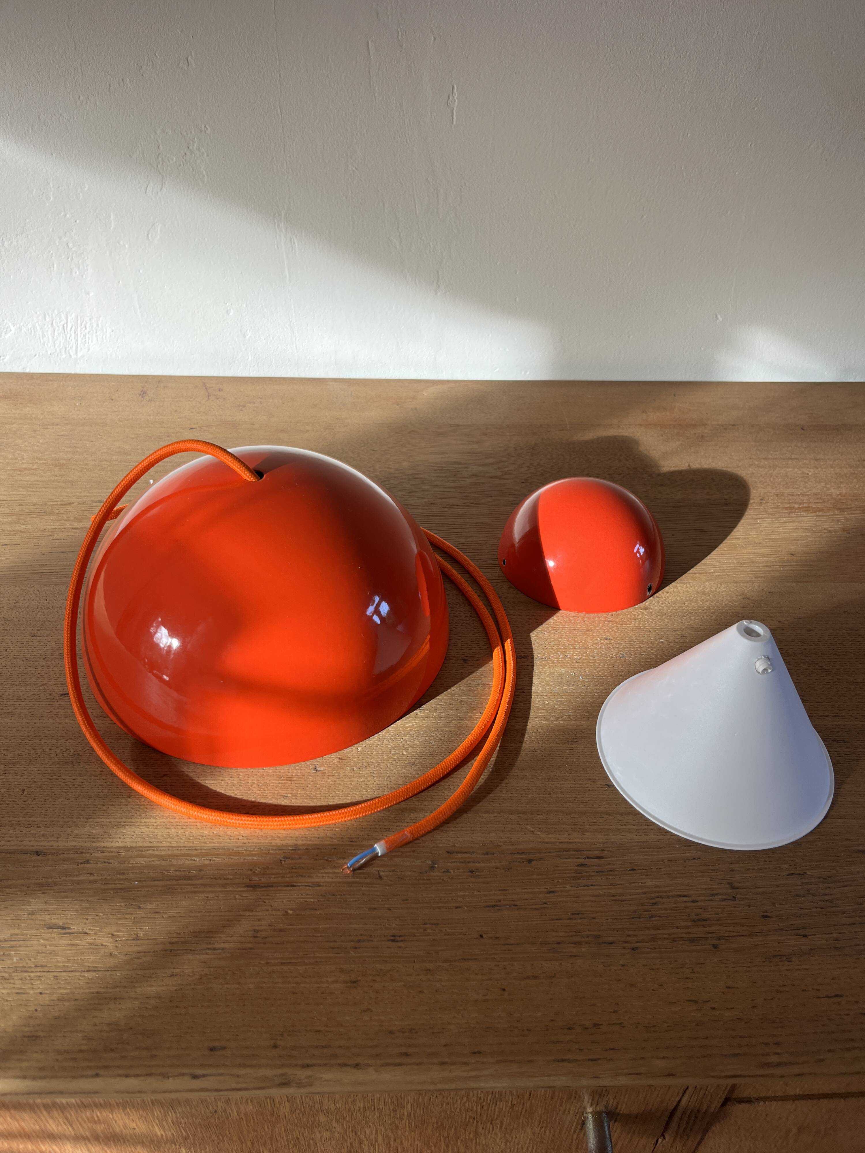 Vintage Louis Poulsen Flowerpot - Verner Panton - VP1 - Danish design lamp