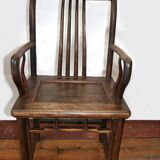 Pair of antique Chinese armchairs