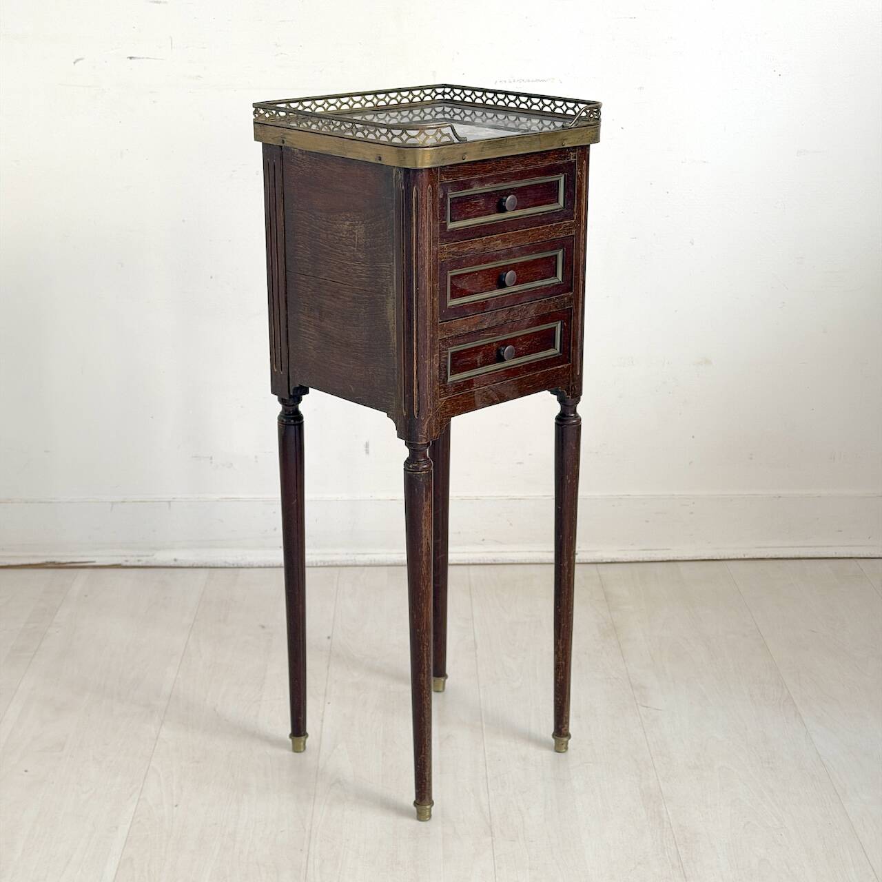 Small bedside table in Louis XVI style