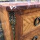 Commode marqueterie style transition