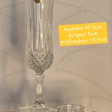 Crystal flutes