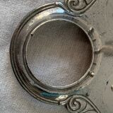 Old serving for boiled eggs with 4 metal cockroaches