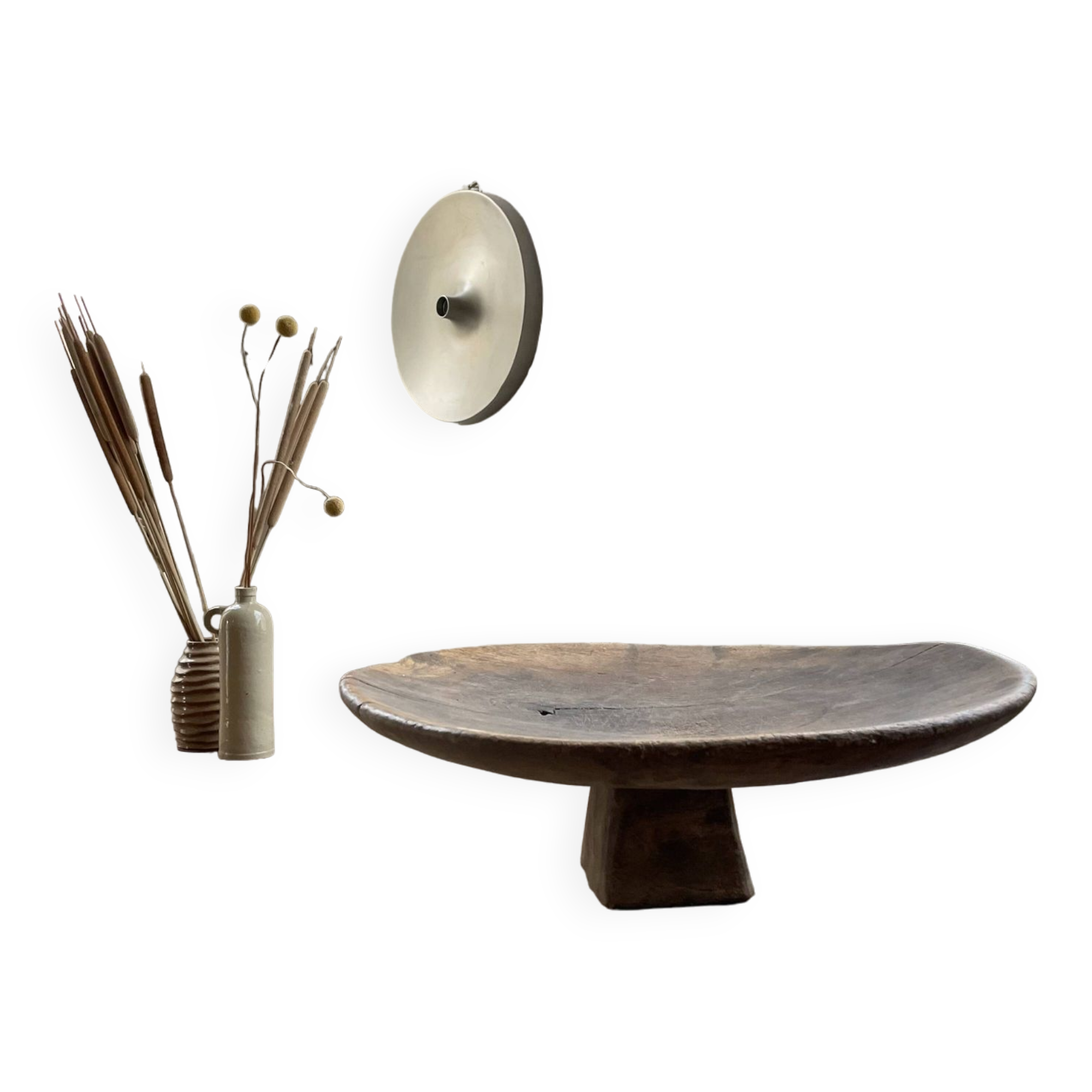 Mid-20th Tuareg wooden dish