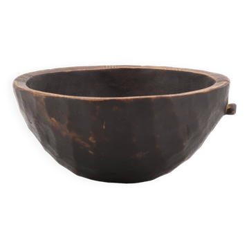 Plat vide poche culbuto Africain en bois noirci, années 70