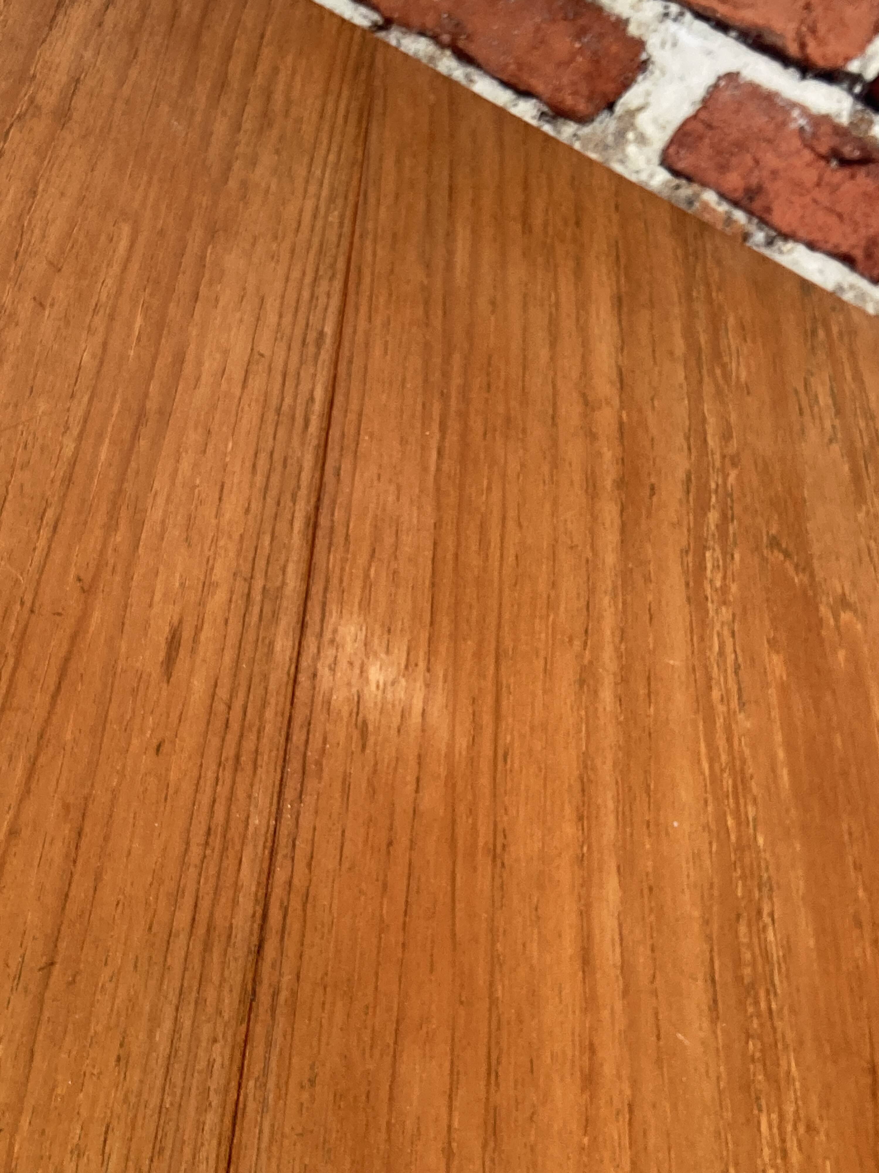 Scandinavian style wooden dining table