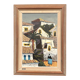 Huile sur toile originale – « Malaga, Espagne » par Tage Gavik – Signé