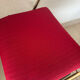 Red Lafuma folding chair
