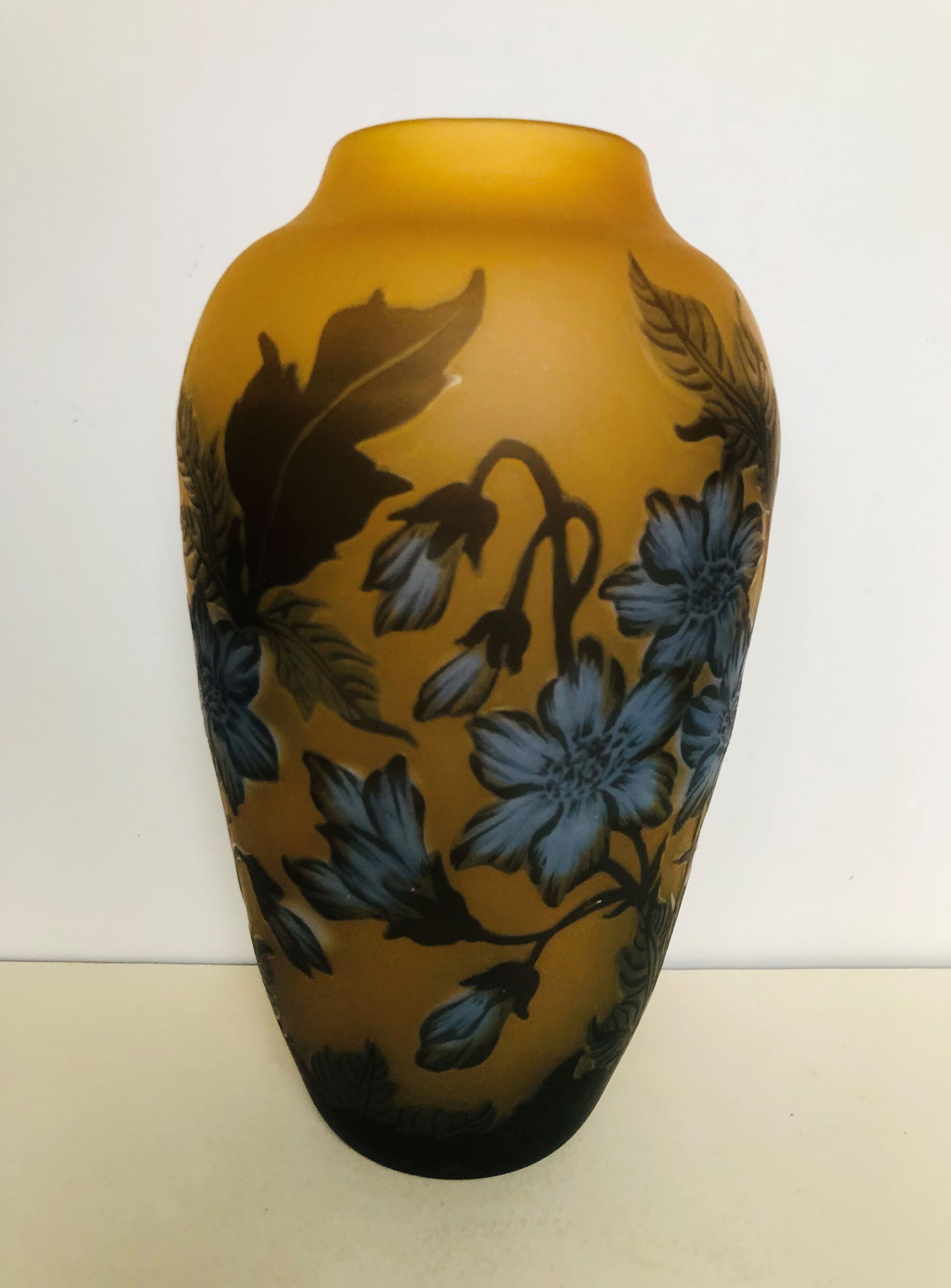 Large Gallé vase