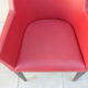 Fauteuil rouge mobitec design vintage