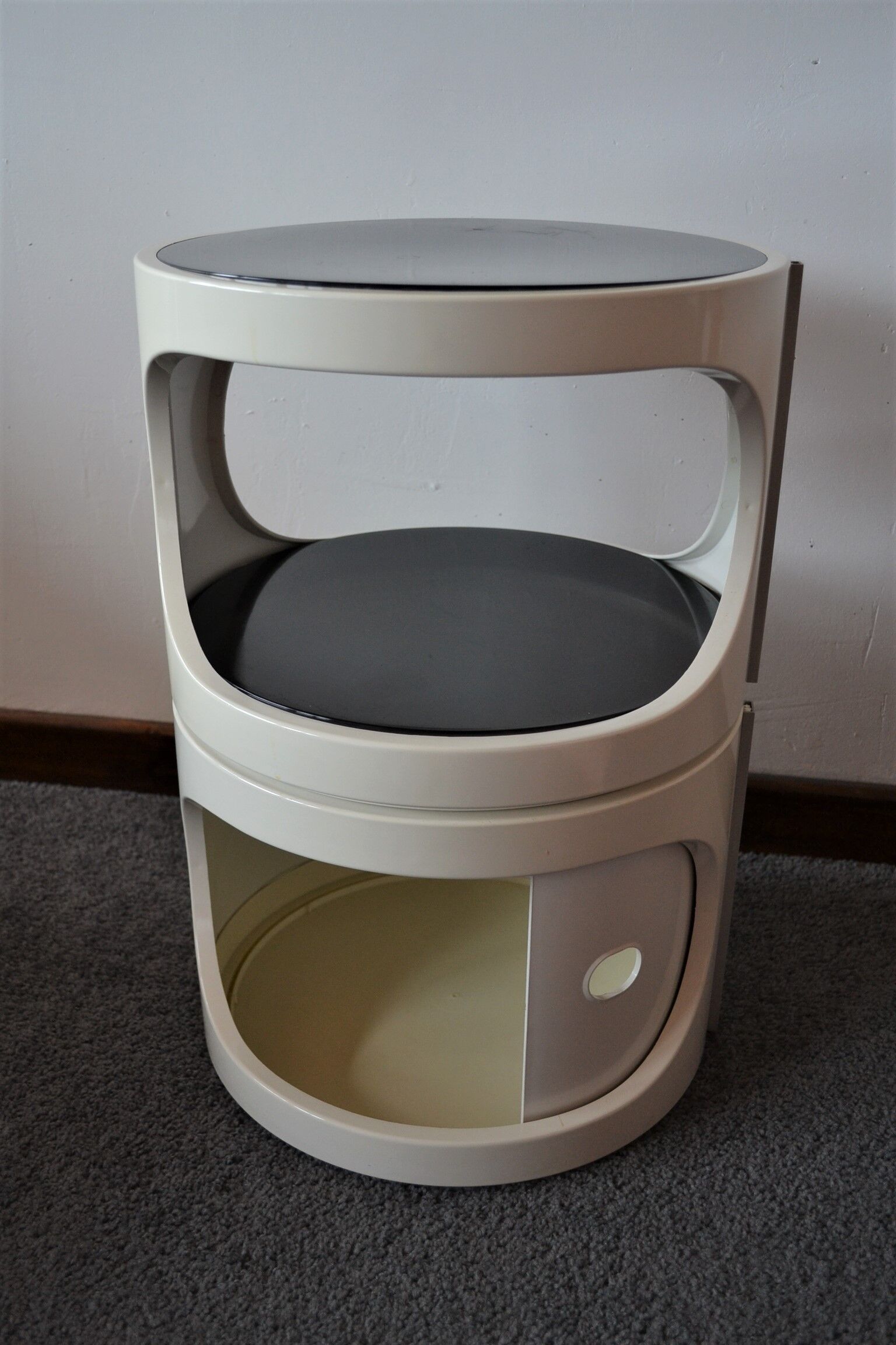 Table Guéridon Design Flair for Prisunic Vintage 70s