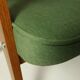 Fauteuil rétro styl scandinave bouteille verte 1962 design milieu de siècle chaise en bois fauteuil de salon patio Boho