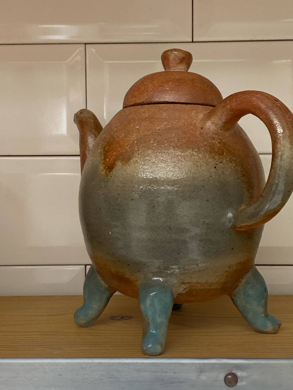 Jean Guillaume stoneware teapot