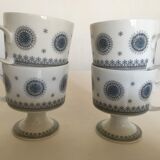 Tapio Wirkkala cups set for Rosenthal 60s