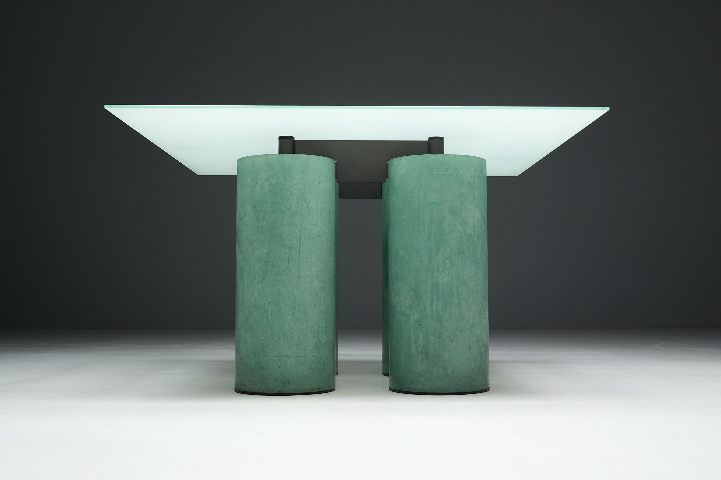 Serenissimo dining table by Lella & Massimo Vignelli for Acerbis, Italy, 1970s