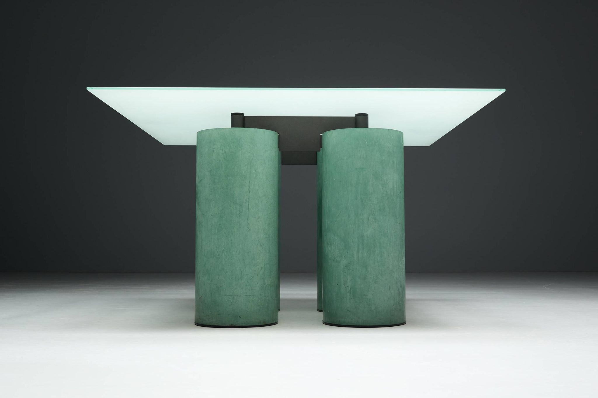 Serenissimo dining table by Lella & Massimo Vignelli for Acerbis, Italy, 1970s