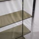 Etagère italienne chrome Fratelli Orsenigo 1970